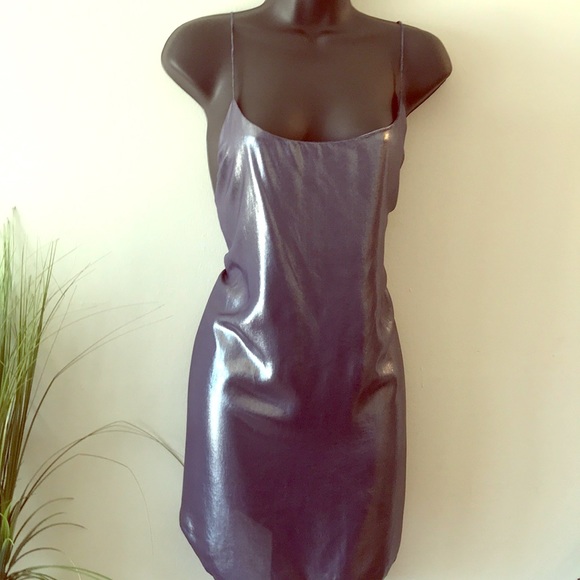 Asos Metallic 90’s inspired Nightgown - Picture 3 of 8
